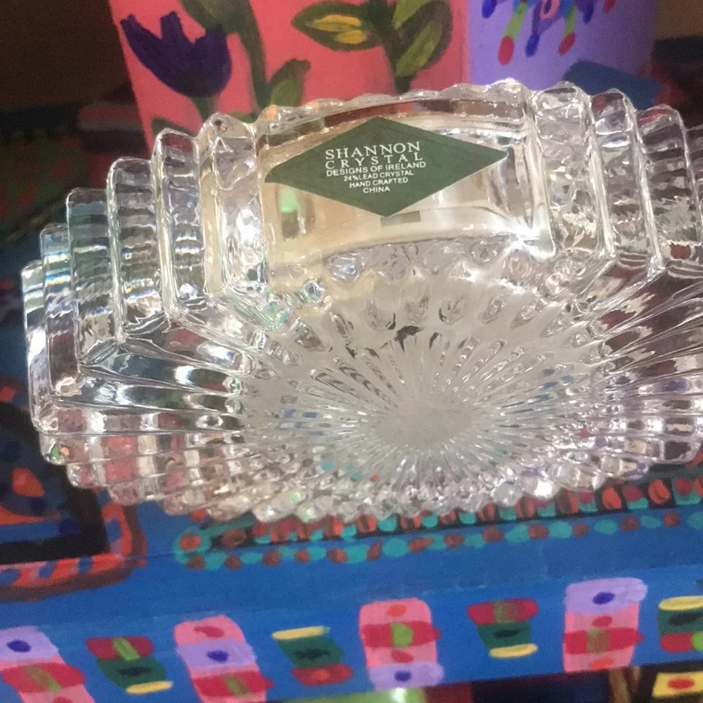 Shannon Crystal Symmetry Clock NIB